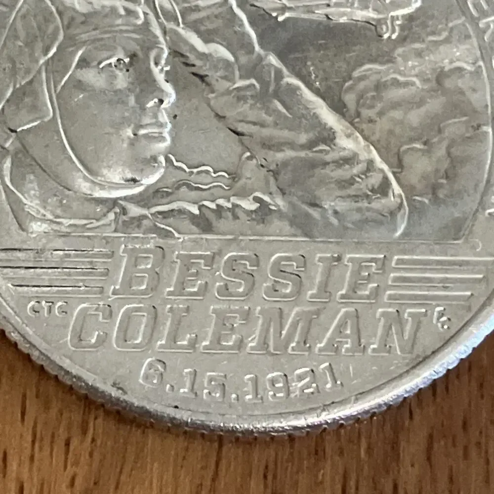 Mint Error 2023-D Bessie Coleman “In COD We Trust” & Edge Error American Quarter